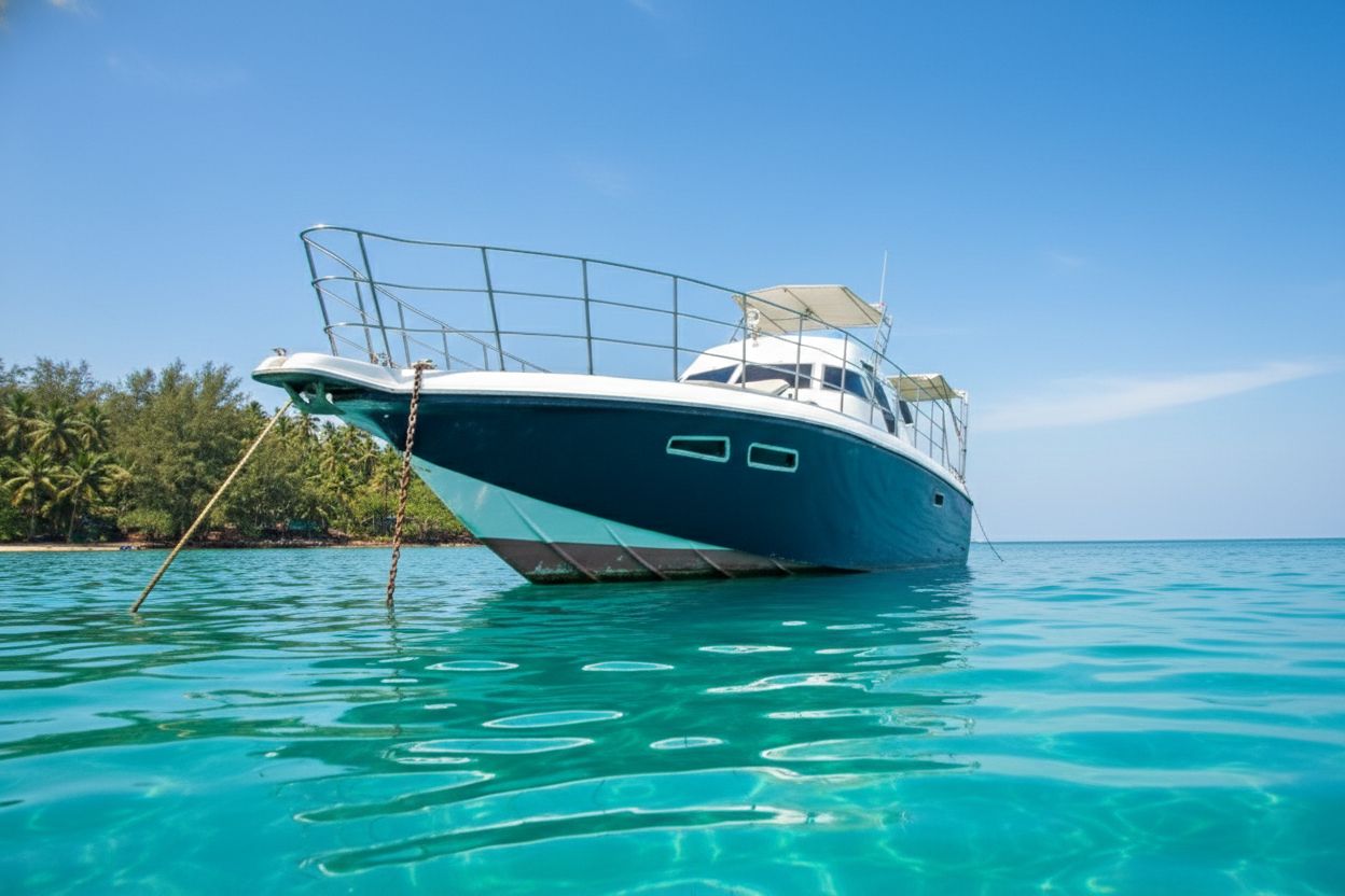 Phoenix yacht photoshoot in Goa